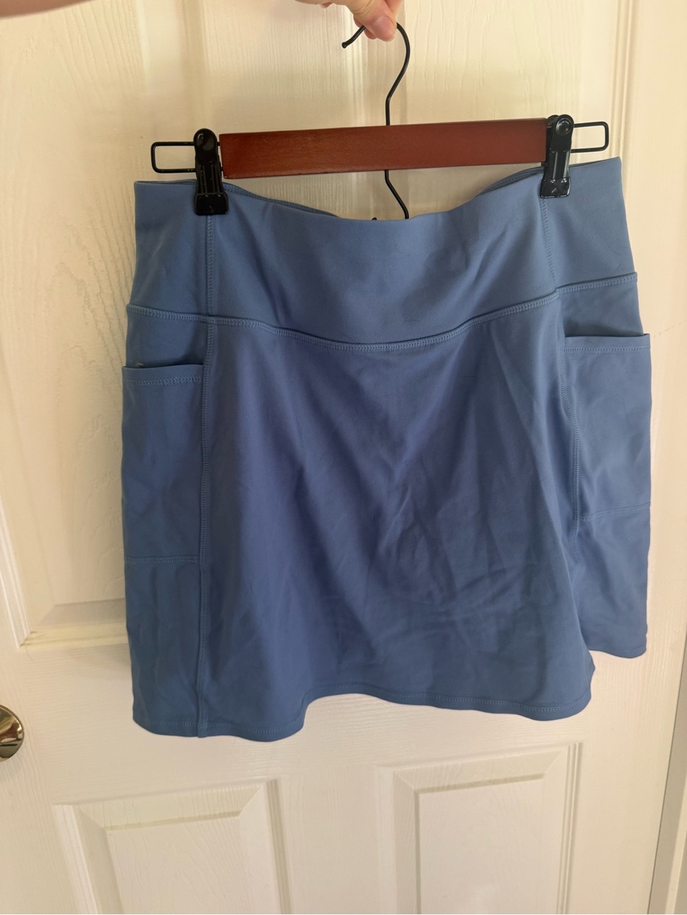 Skechers Blue Athletic Skort with Side Pockets